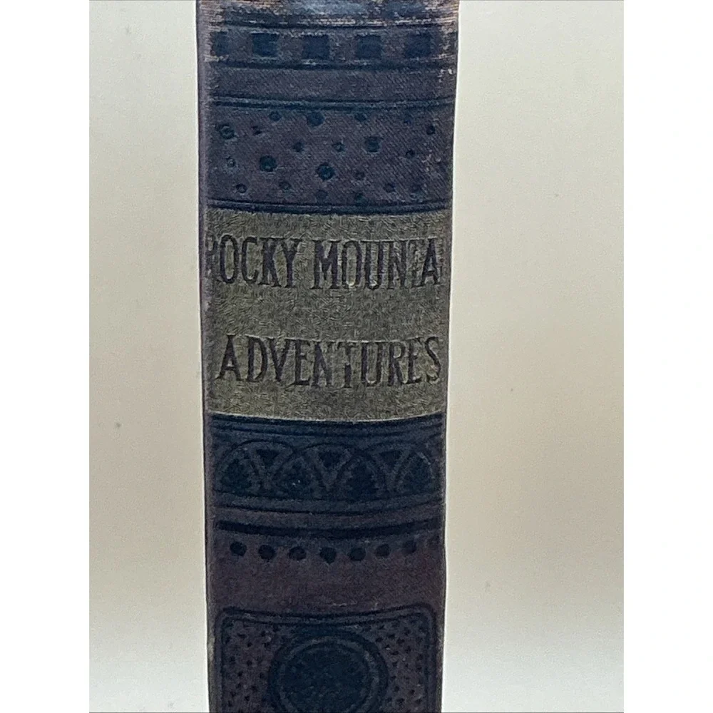 Rocky Mountain Adventures, Arlington Edition-Edwin Bryant, HC‎ 1885 Hurst NY